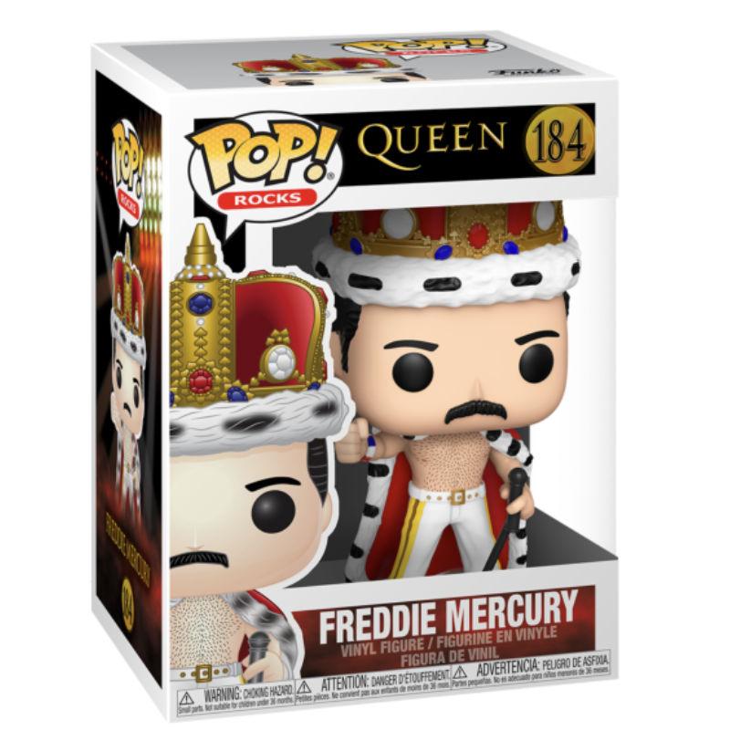Фигурка Funko POP! Rocks: Queen - Freddie Mercury King #184