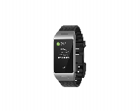 Смарт часовник MyKronoz ZeNeo+, 1.14", Тъч дисплей, Мерене на температура, Сребрист/Черен