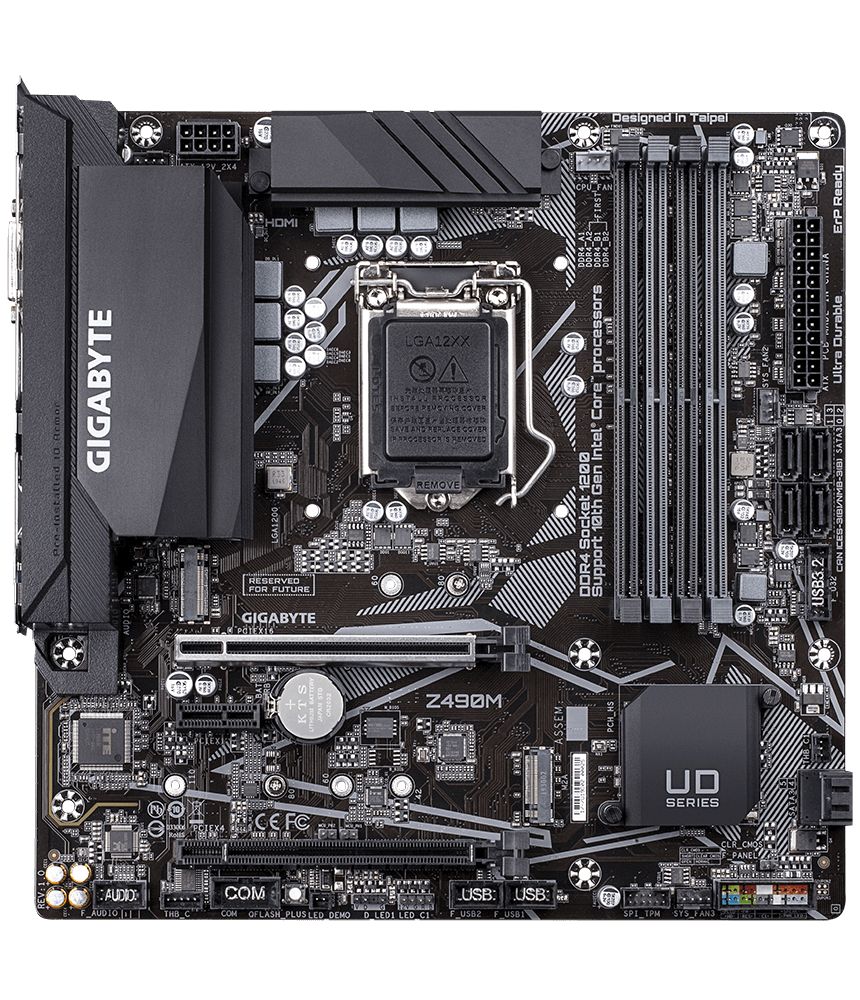 Дънна платка GIGABYTE Z490M