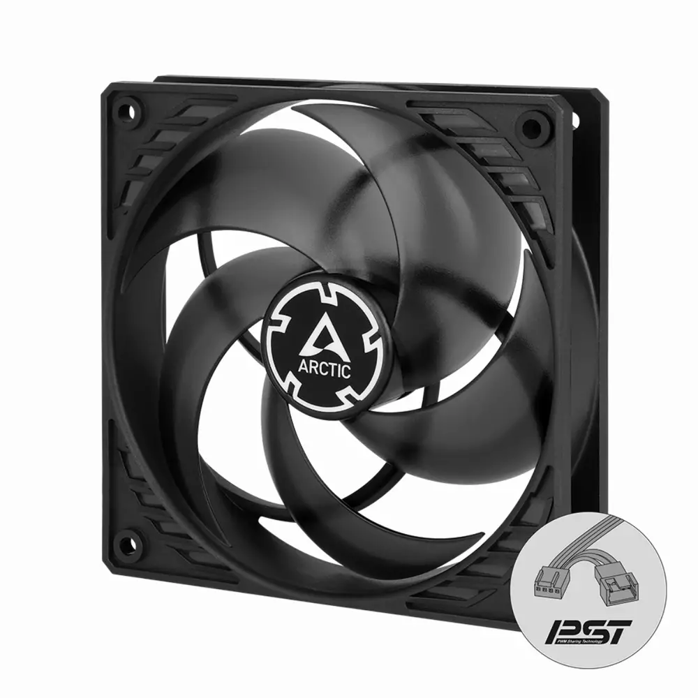 Вентилатор Arctic P12 PWM PST 200-1800rpm Black - ACFAN00120A