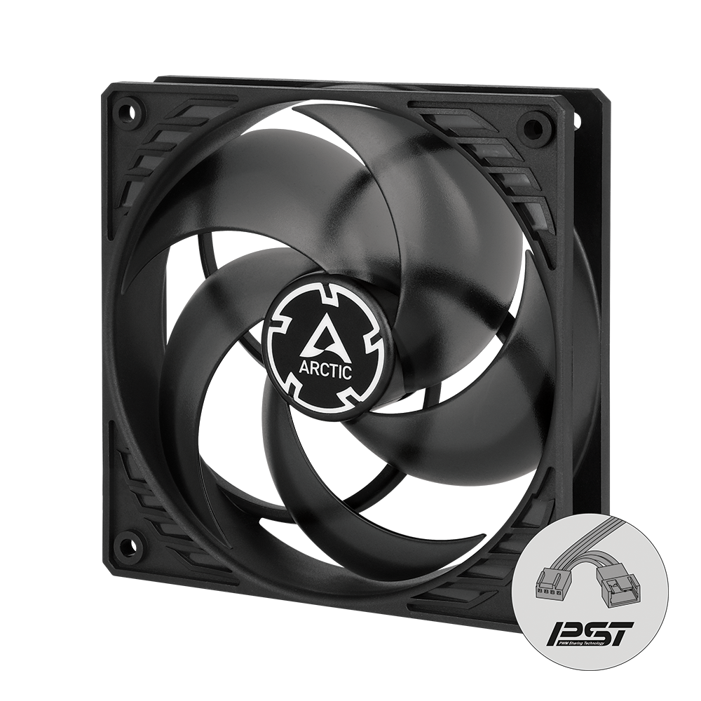 Вентилатор Arctic P12 PWM PST 200-1800rpm Black - ACFAN00120A