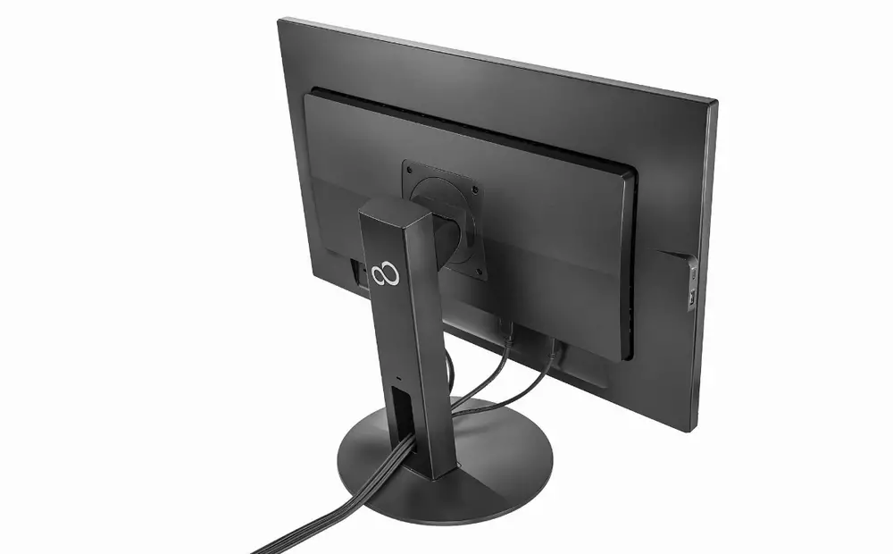 Монитор FUJITSU B27-9 TS, 27", QHD, IPS, DP, HDMI, DVI-D, 4 x USB, Тъмно сив