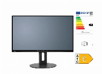 Монитор FUJITSU B27-9 TS, 27", QHD, IPS, DP, HDMI, DVI-D, 4 x USB, Тъмно сив