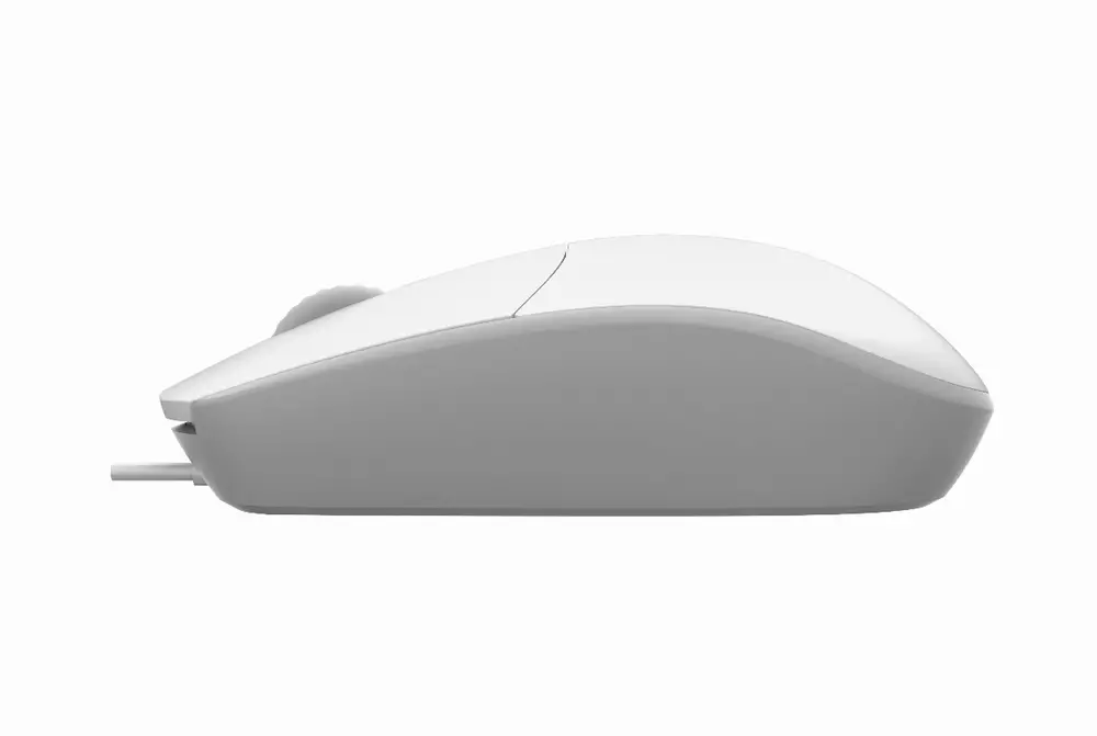 Оптична мишка RAPOO N100, USB, Бял
