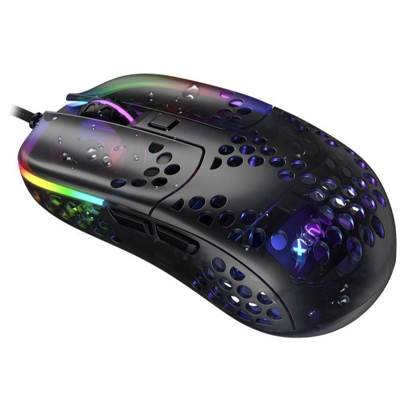 Геймърска мишка Xtrfy MZ1 RGB, Black - MZ1-RGB-BLACK-TP
