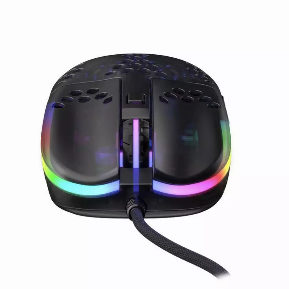 Геймърска мишка Xtrfy MZ1 RGB, Black - MZ1-RGB-BLACK-TP