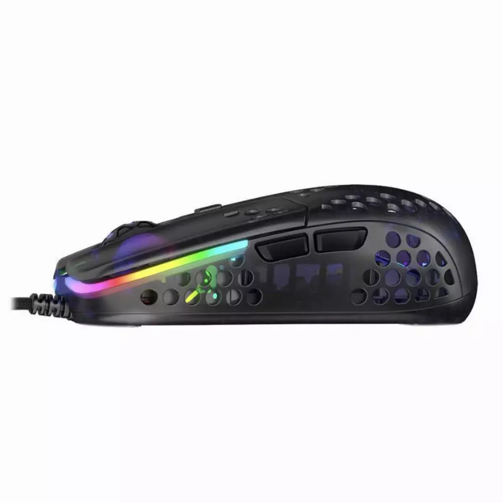 Геймърска мишка Xtrfy MZ1 RGB, Black - MZ1-RGB-BLACK-TP
