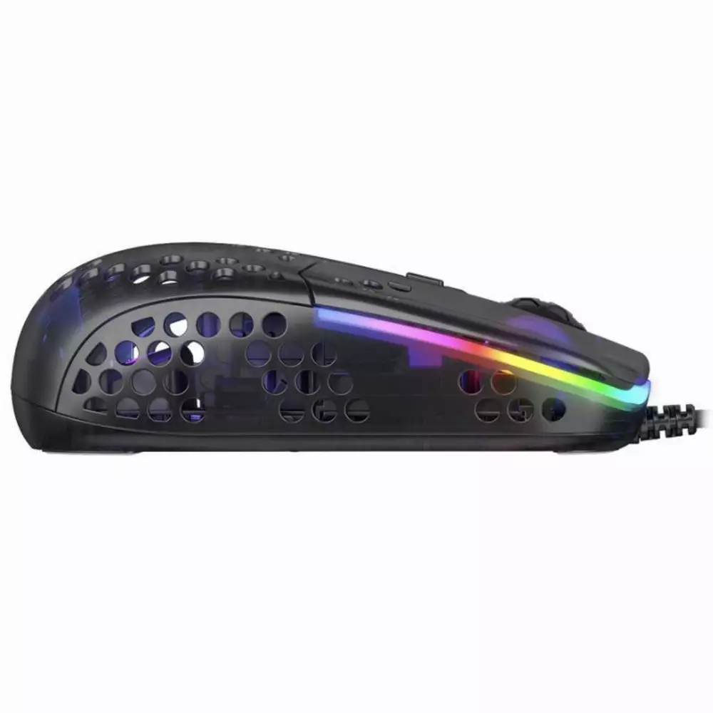 Геймърска мишка Xtrfy MZ1 RGB, Black - MZ1-RGB-BLACK-TP