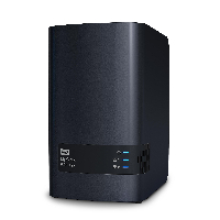 Външен диск HDD WesternDigital MyCloud EX2 Ultra NAS, 16TB, 2 x USB 3.0, RJ-45, Черен