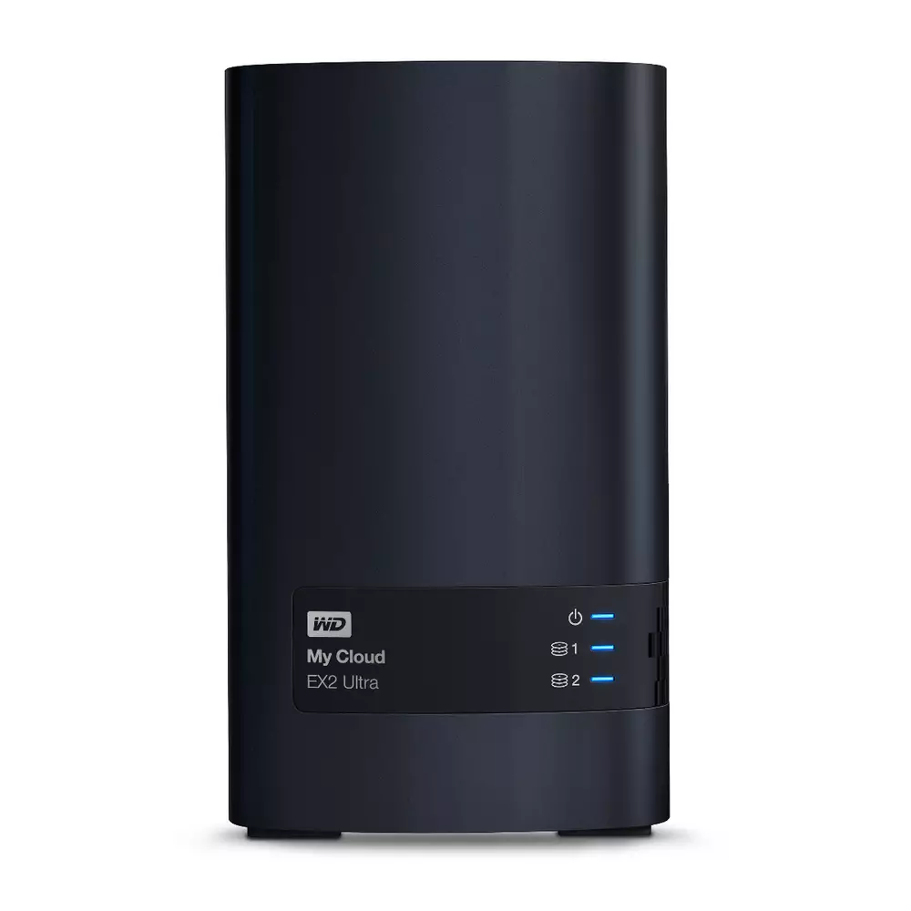Външен диск HDD WesternDigital MyCloud EX2 Ultra NAS, 16TB, 2 x USB 3.0, RJ-45, Черен