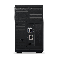 Външен диск HDD WesternDigital MyCloud EX2 Ultra NAS, 16TB, 2 x USB 3.0, RJ-45, Черен