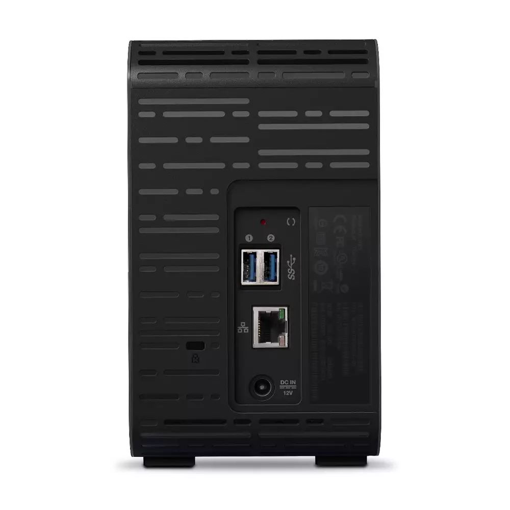 Външен диск HDD WesternDigital MyCloud EX2 Ultra NAS, 16TB, 2 x USB 3.0, RJ-45, Черен