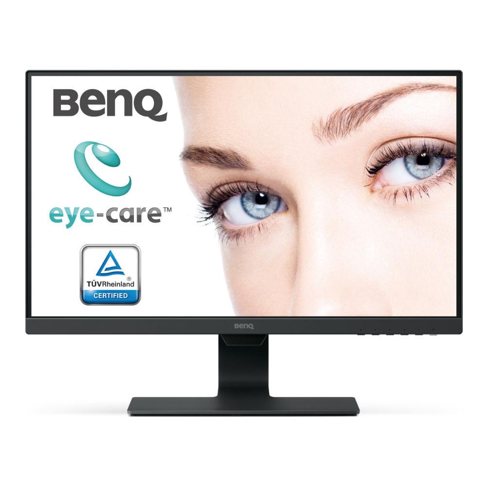Монитор BenQ GW2480, IPS, 23.8 inch, Wide, Full HD, D-sub, HDMI, DisplayPort, Черен