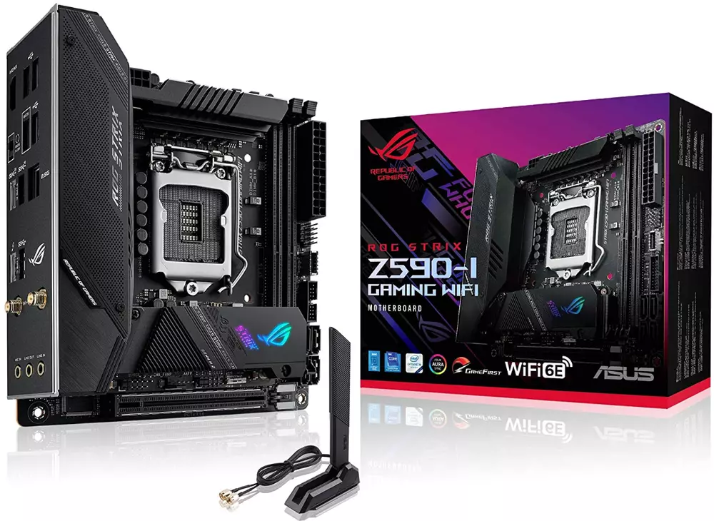Дънна платка ASUS ROG STRIX Z590-I GAMING WIFI