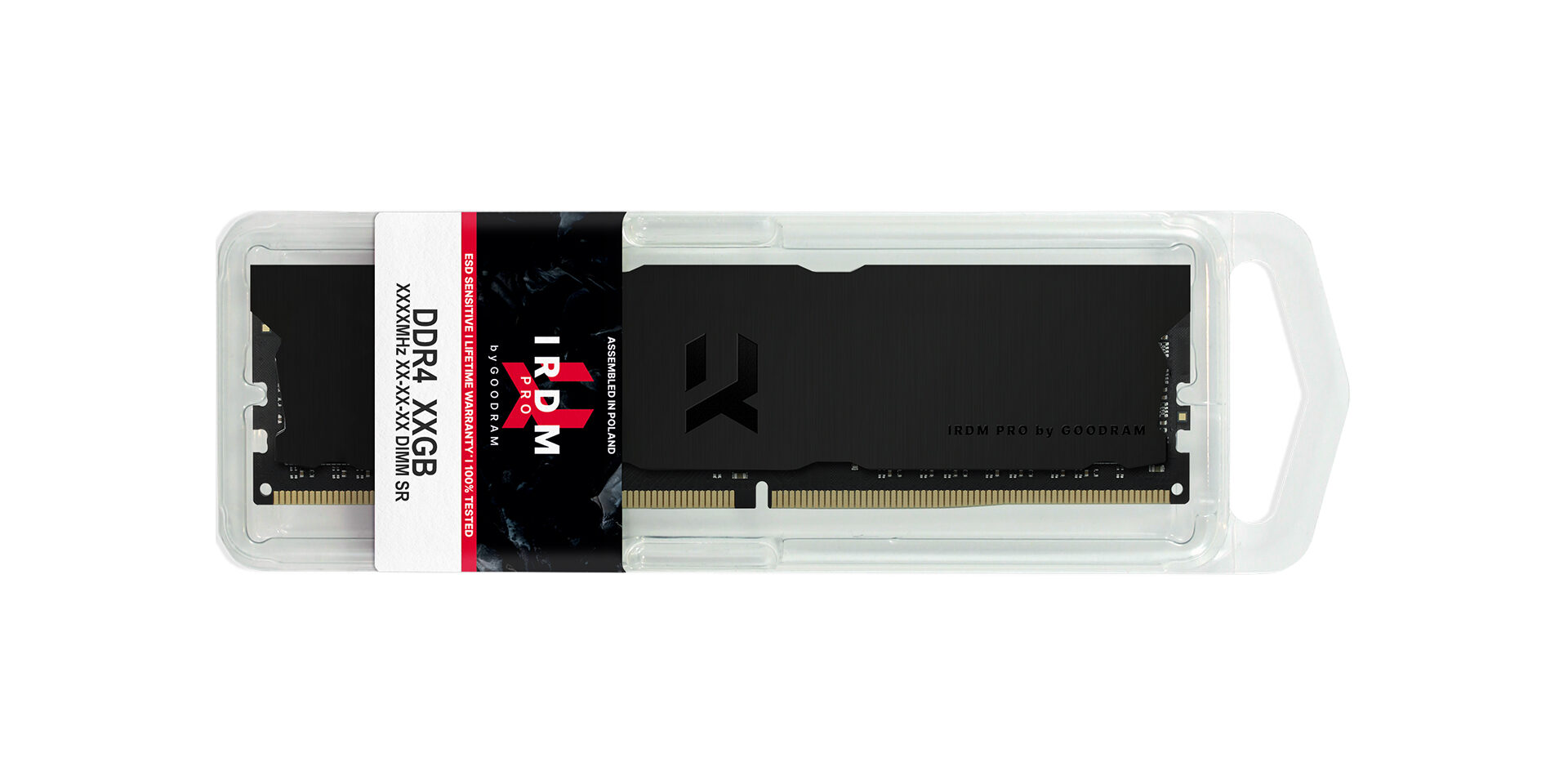 Памет GOODRAM IRDM PRO DEEP BLACK 16GB DDR4 3600MHz