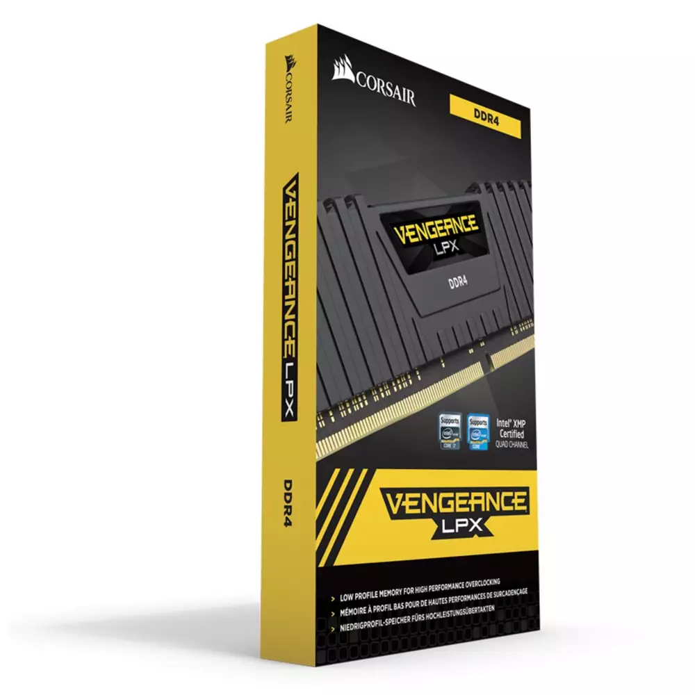 Памет Corsair Vengeance LPX  64GB (4x16GB) DDR4 3600MHz CL18