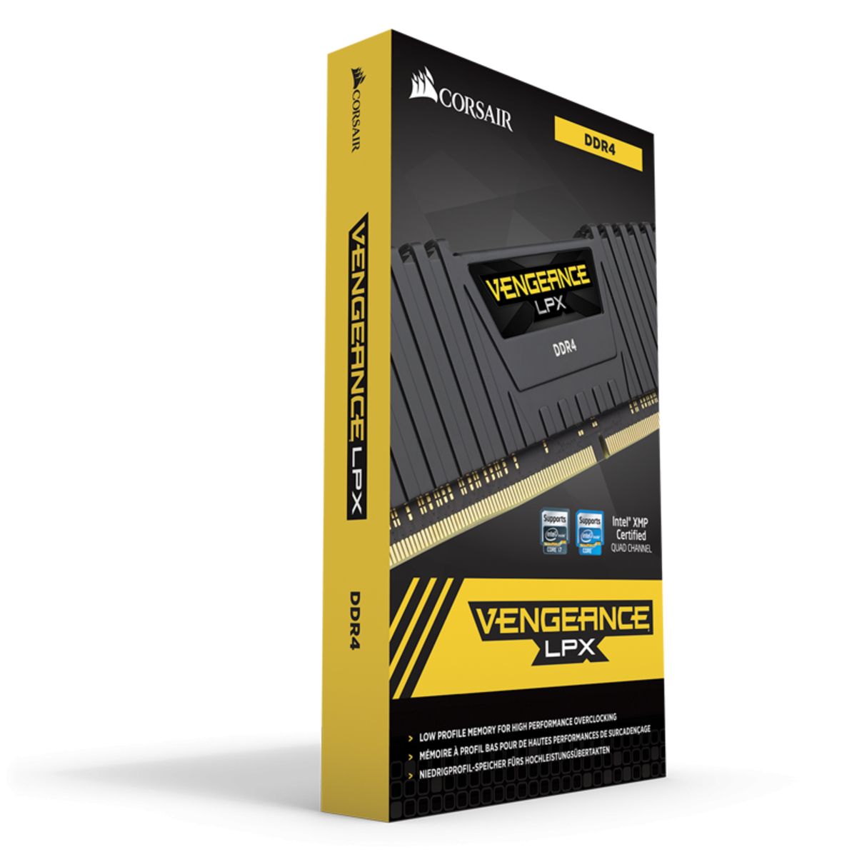 Memory Corsair Vengeance LPX 64GB (4x16GB) DDR4 3600MHz CL18