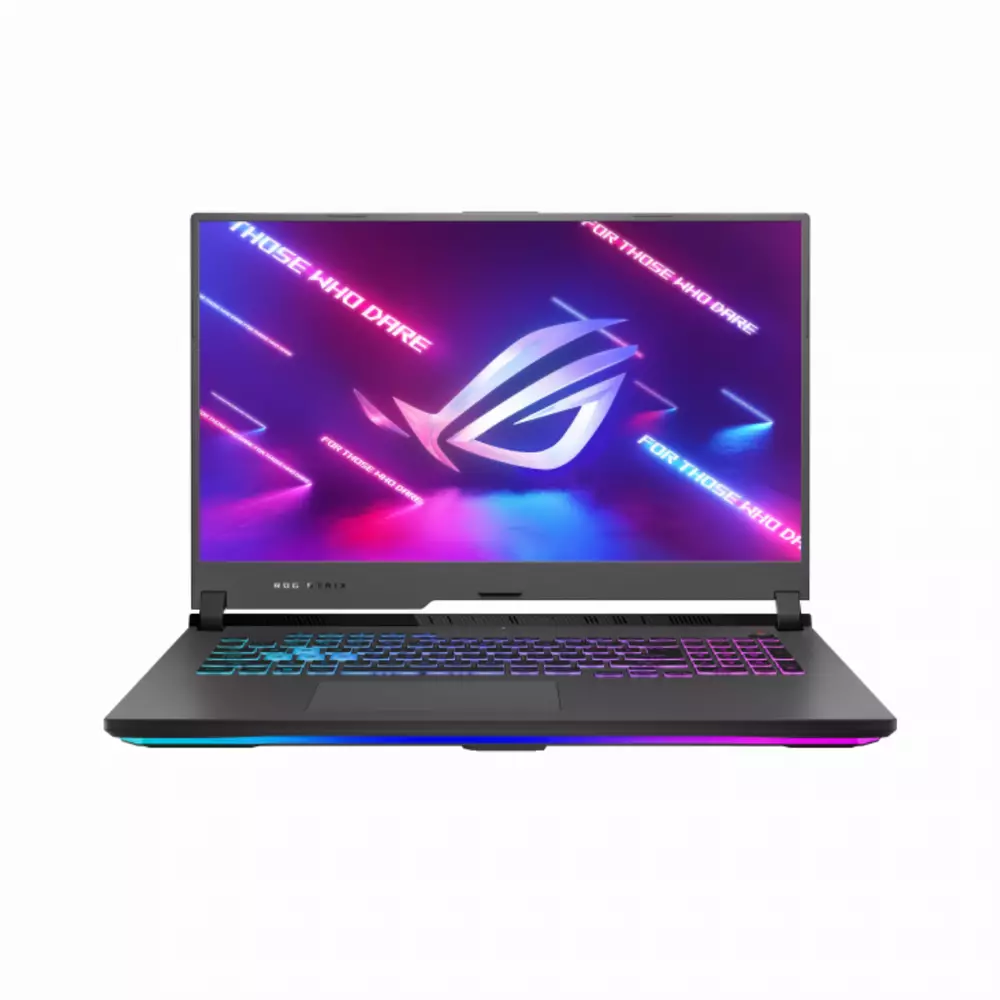 Лаптоп ASUS ROG STRIX G17 G713QM-HX013, AMD Ryzen 7-5800H, 17.3" FHD IPS 144Hz, 16(2x8)GB DDR4 3200Mhz, NVME 512GB, GeForce RTX 3060 6GB GDDR6, WiFi 6, RGB Kbd, Original Black