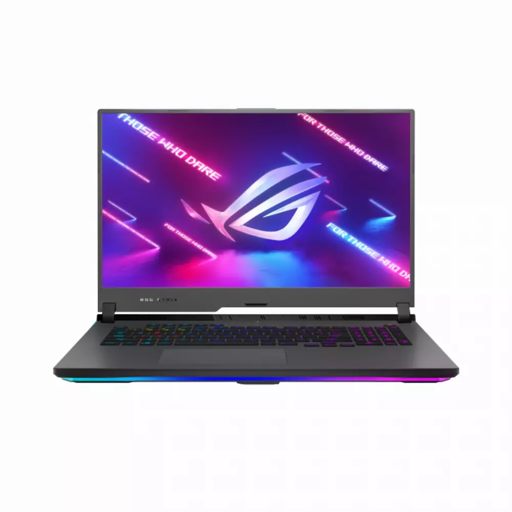 Лаптоп ASUS ROG STRIX G17 G713QM-HX013, AMD Ryzen 7-5800H, 17.3" FHD IPS 144Hz, 16(2x8)GB DDR4 3200Mhz, NVME 512GB, GeForce RTX 3060 6GB GDDR6, WiFi 6, RGB Kbd, Original Black