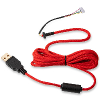 Кабел за мишка Glorious Ascended Cable V2 - Crimson Red