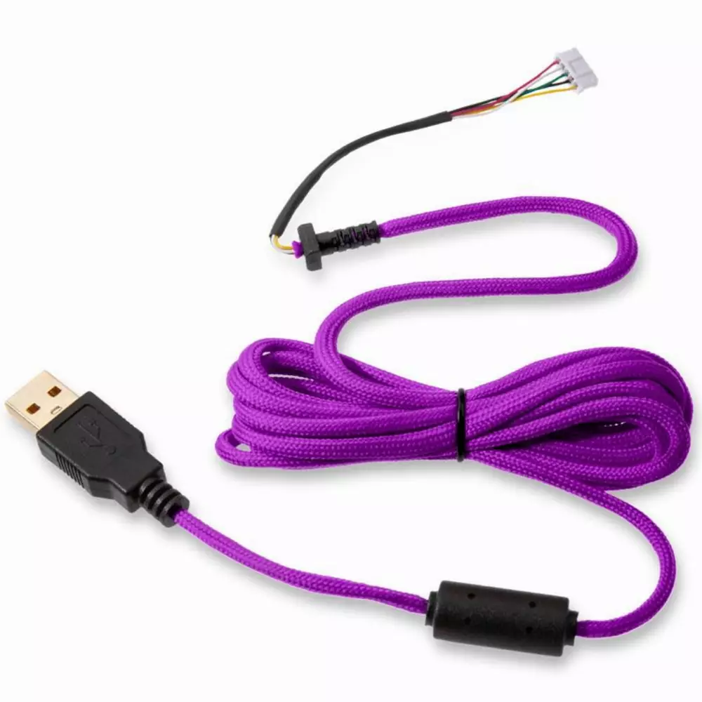 Кабел за мишка Glorious Ascended Cable V2 - Purple Reign