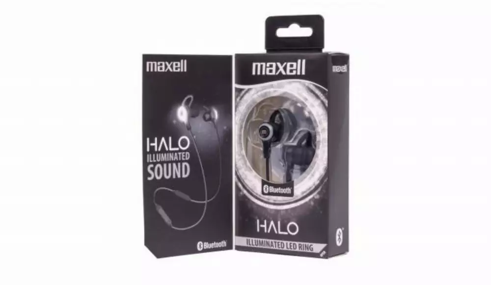 Блутут слушалки-тапи MAXELL HALO SPORT, True Wireless, Bluetooth 5.0, Черни
