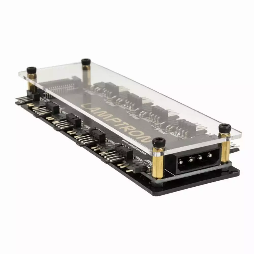 Хъб за вентилатори Lamptron SP901 A-RGB, Hub, 10x 4-pin/3pin