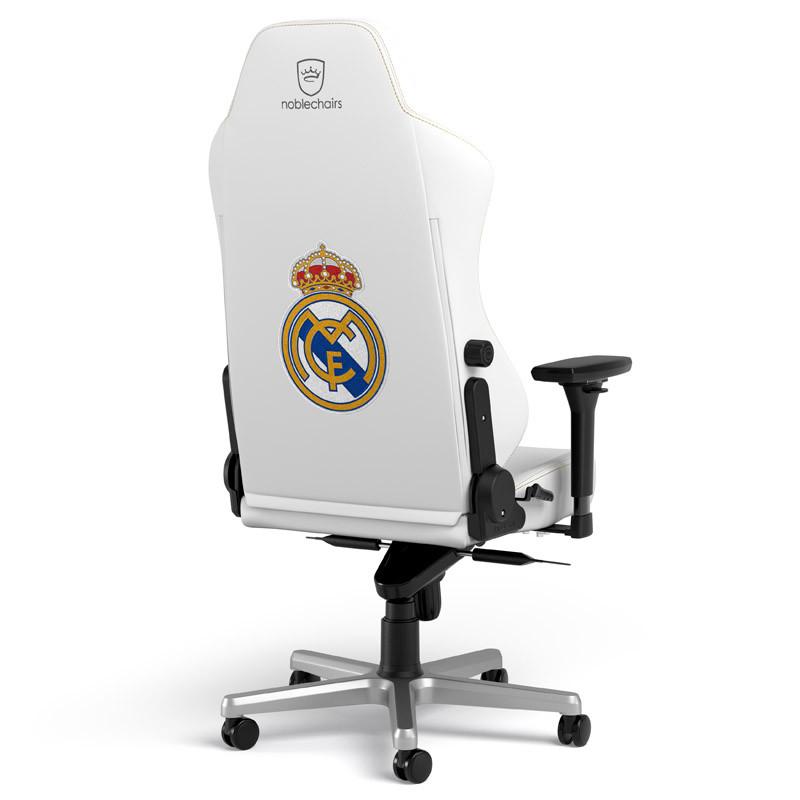Геймърски стол noblechairs HERO, White, Real Madrid Edition