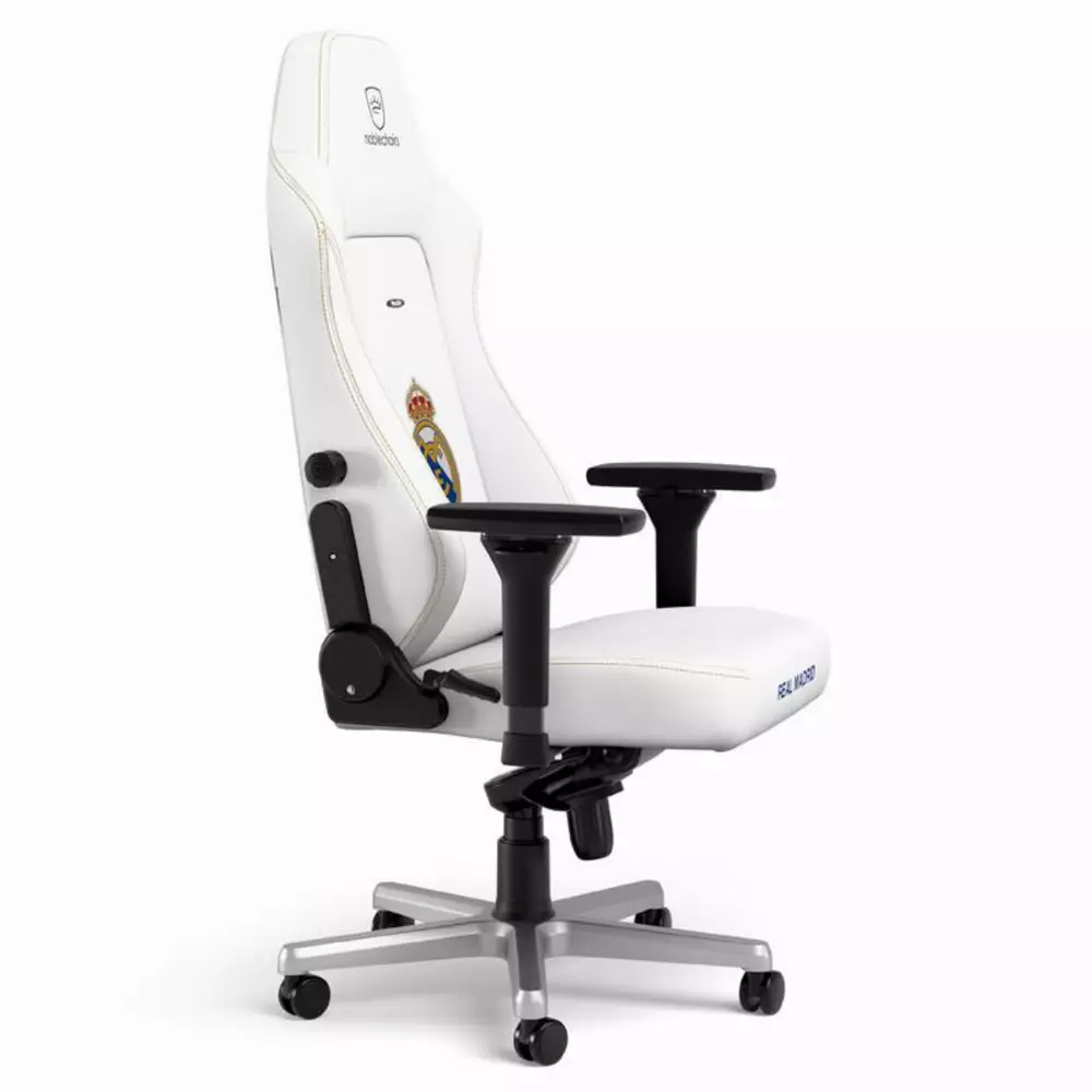 Геймърски стол noblechairs HERO, White, Real Madrid Edition