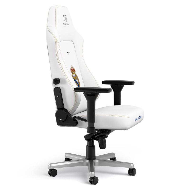 Геймърски стол noblechairs HERO, White, Real Madrid Edition