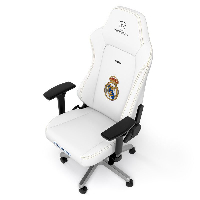Геймърски стол noblechairs HERO, White, Real Madrid Edition