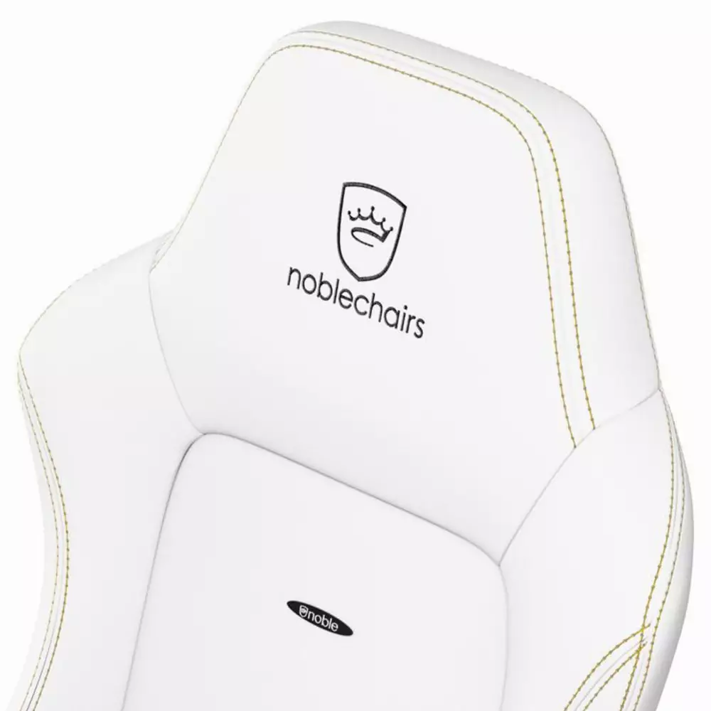 Геймърски стол noblechairs HERO, White, Real Madrid Edition