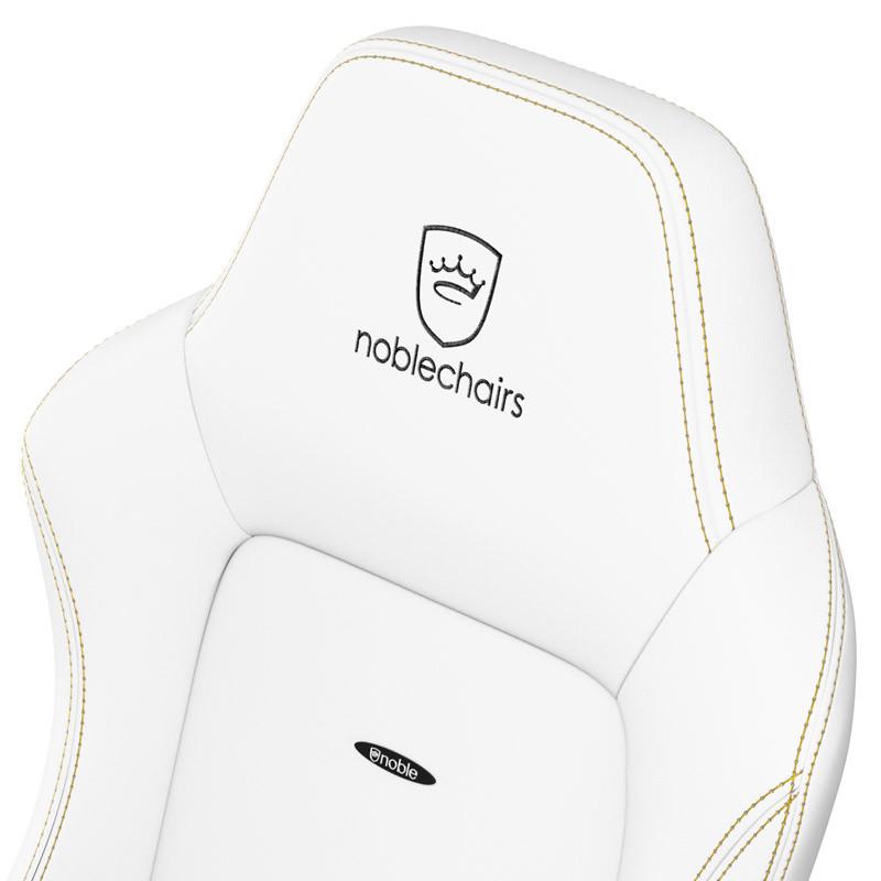 Геймърски стол noblechairs HERO, White, Real Madrid Edition