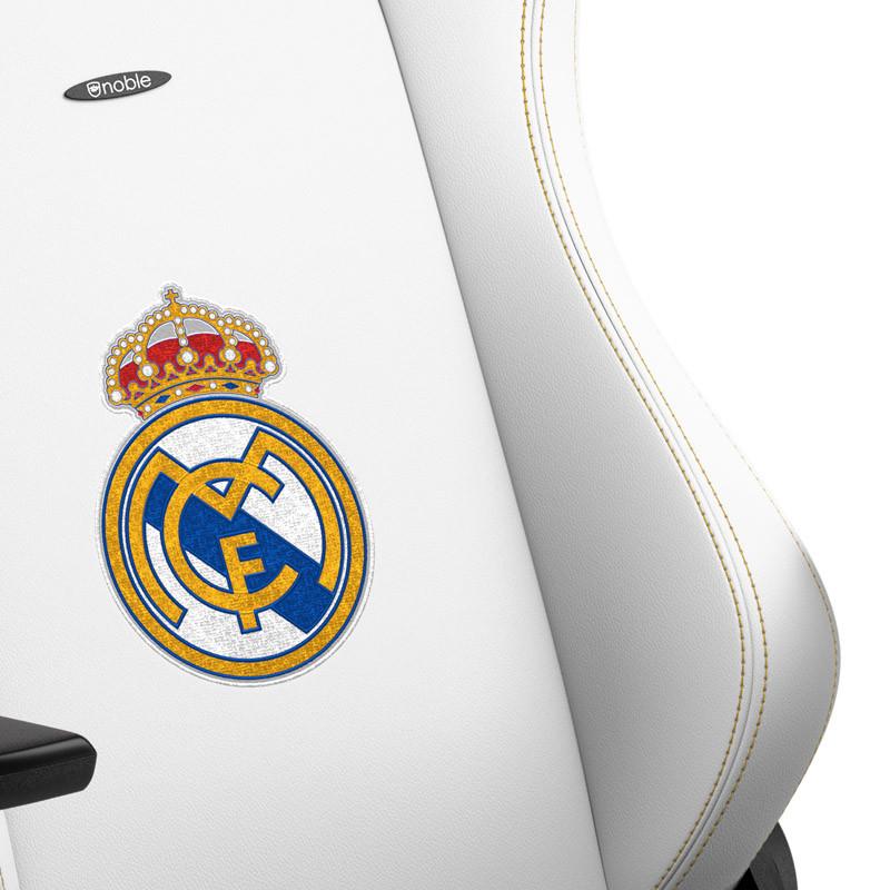 Геймърски стол noblechairs HERO, White, Real Madrid Edition