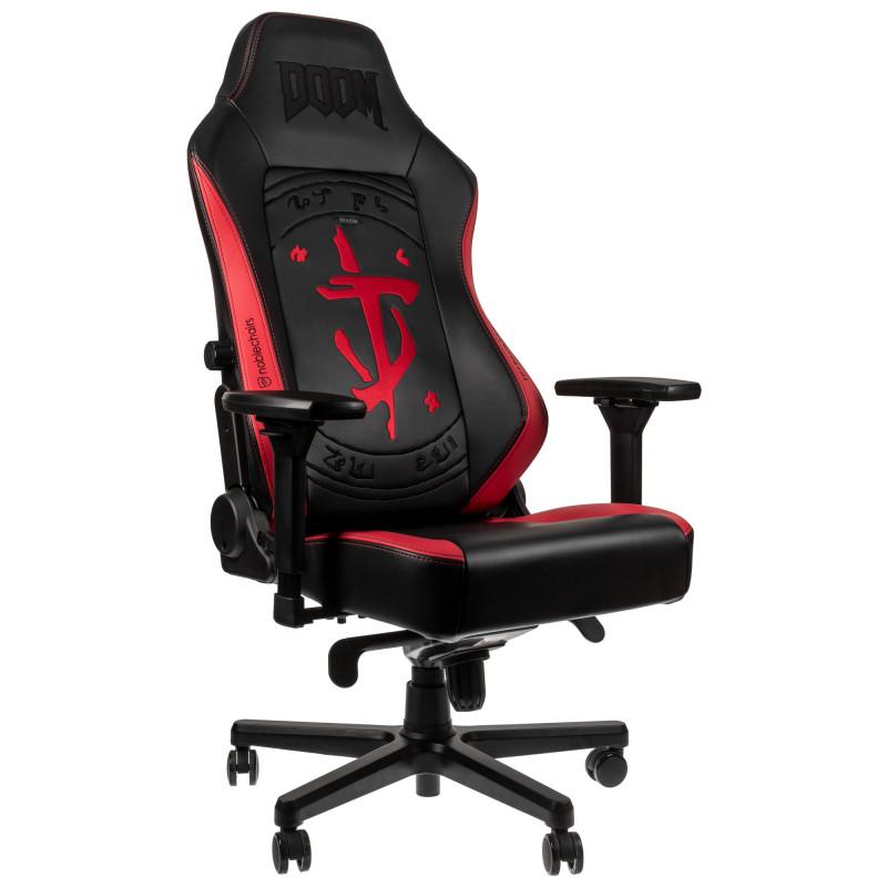 Геймърски стол noblechairs HERO, Black, DOOM Edition