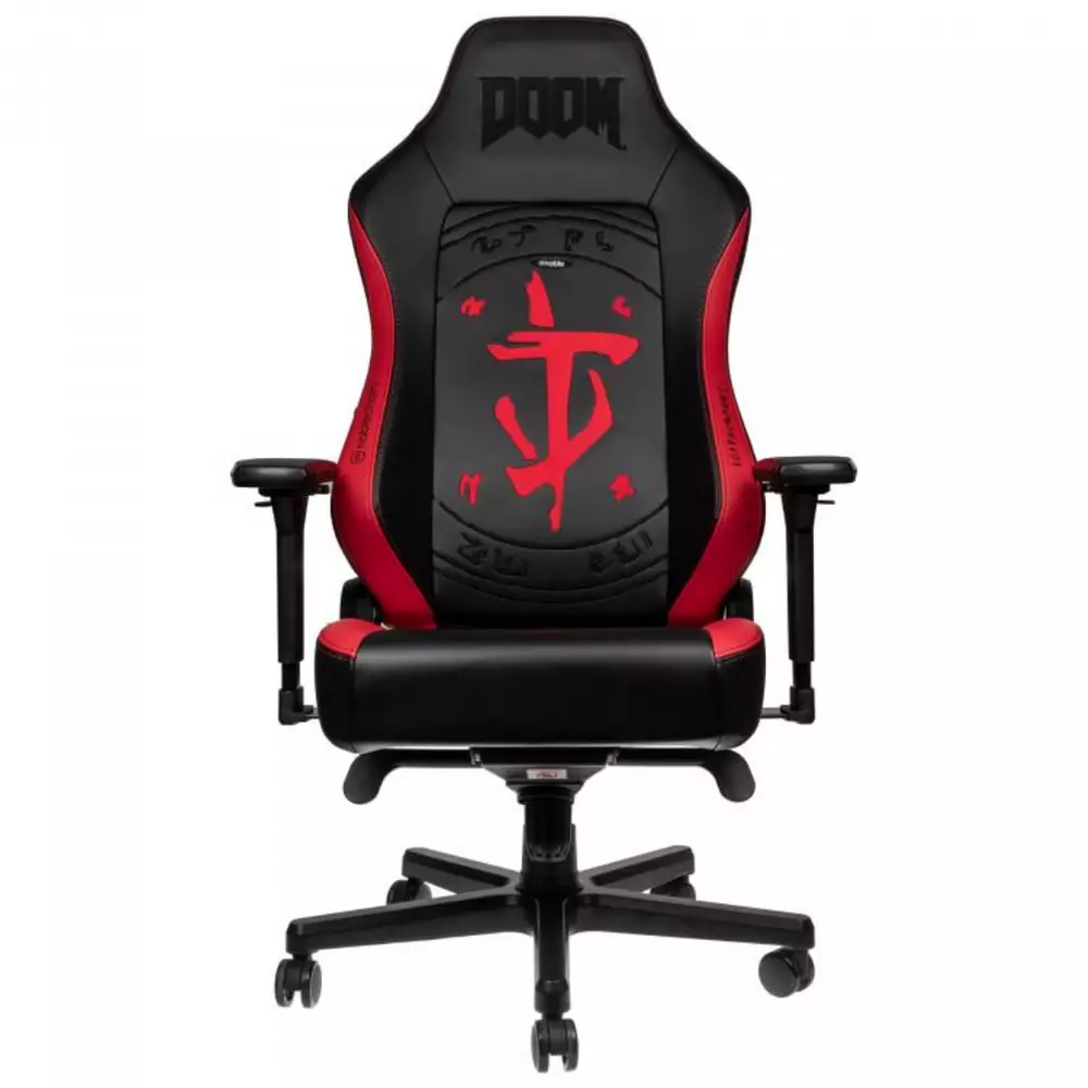 Геймърски стол noblechairs HERO, Black, DOOM Edition