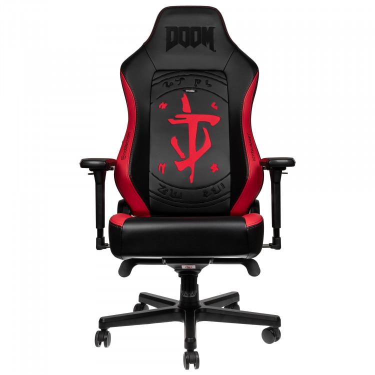 Геймърски стол noblechairs HERO, Black, DOOM Edition