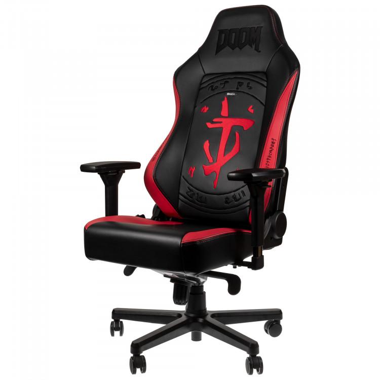 Геймърски стол noblechairs HERO, Black, DOOM Edition