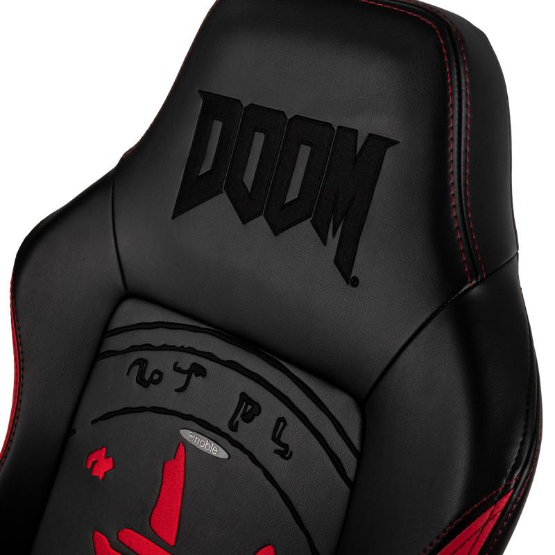 Геймърски стол noblechairs HERO, Black, DOOM Edition