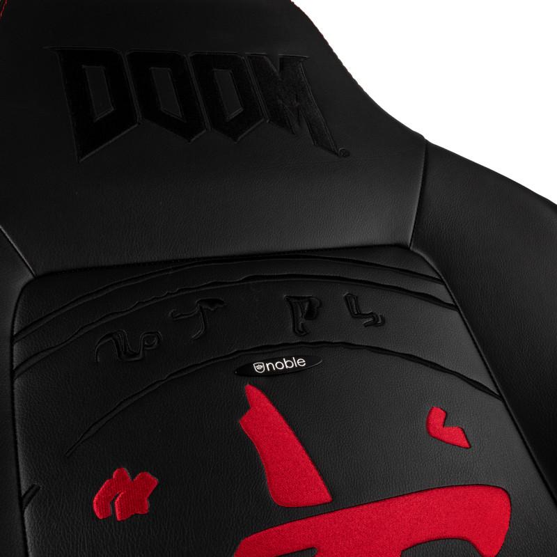 Геймърски стол noblechairs HERO, Black, DOOM Edition
