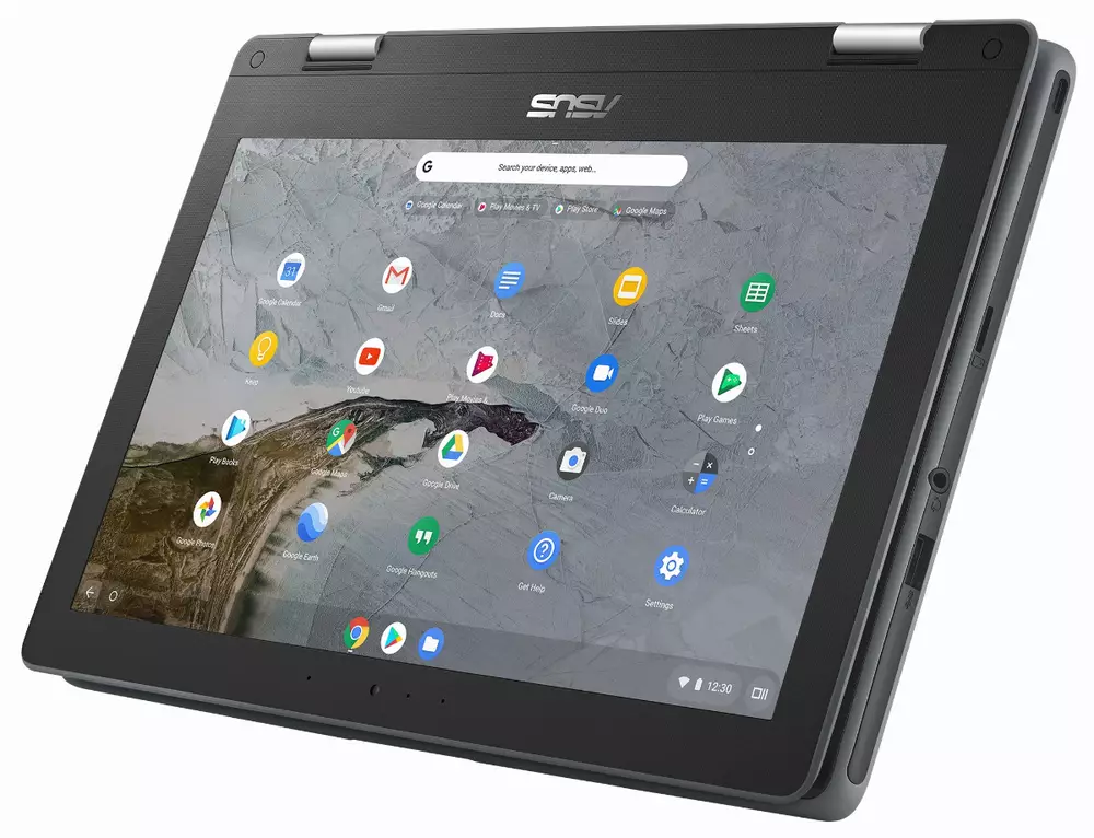 Лаптоп ASUS Chromebook Flip C214MA-BU0486 - 90NX0291-M05780