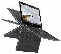 Лаптоп ASUS Chromebook Flip C214MA-BU0486 - 90NX0291-M05780