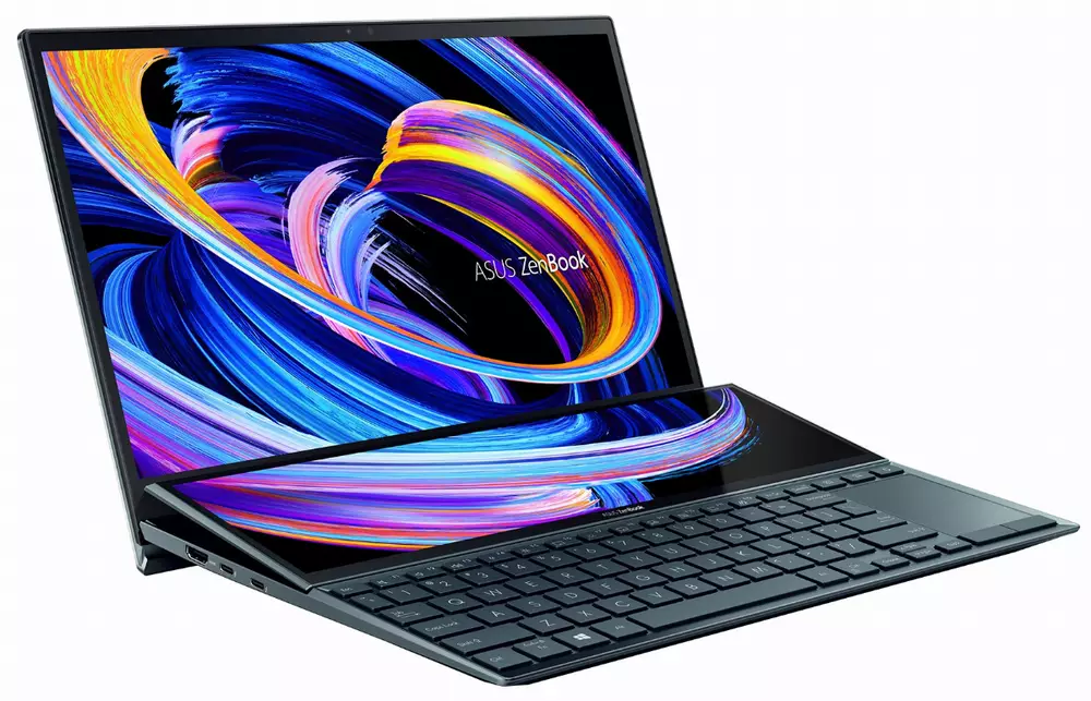 Лаптоп ASUS ZenBook Duo 14 UX482EA-WB513T - 90NB0S41-M02400