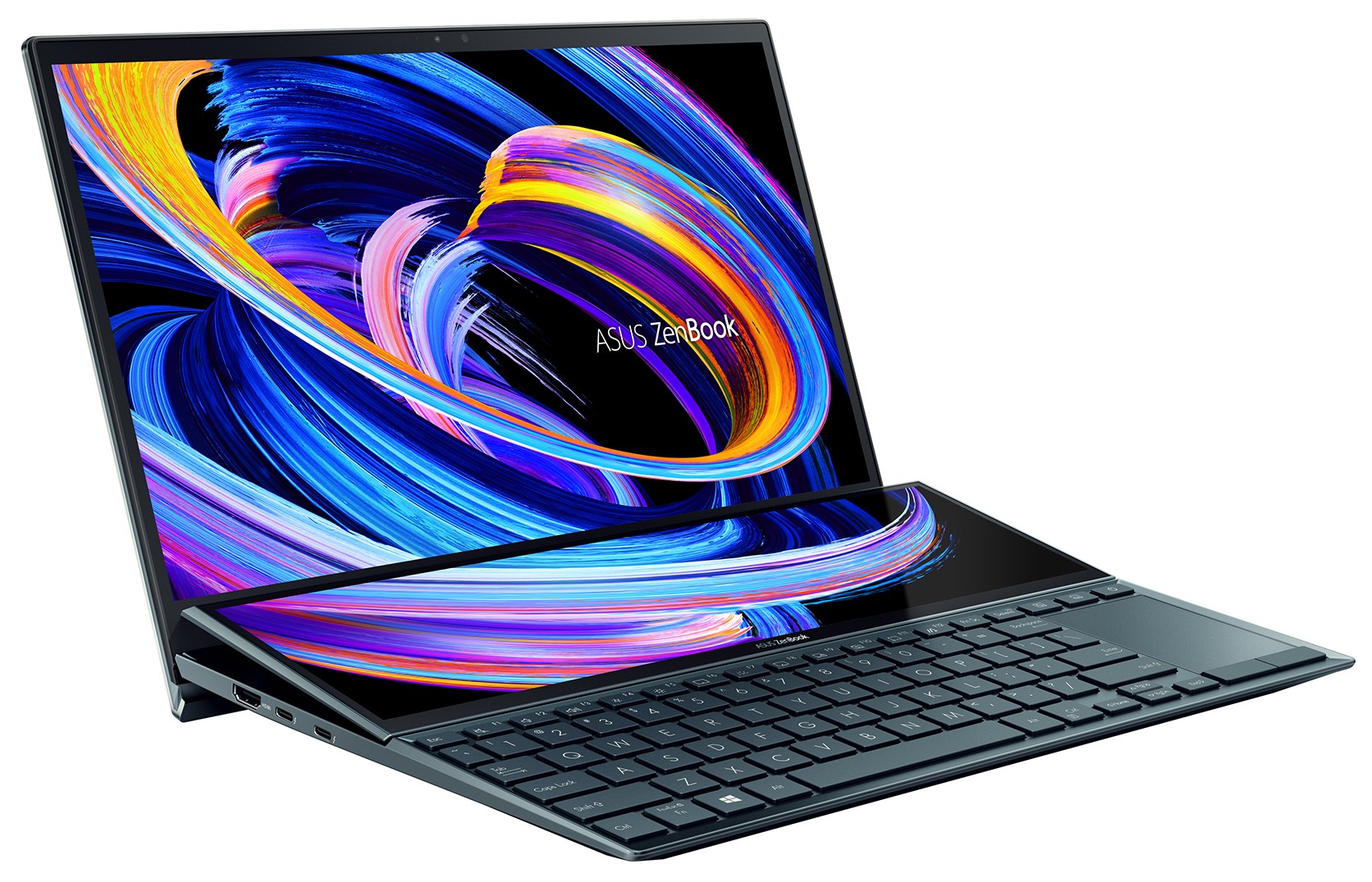 Лаптоп ASUS ZenBook Duo 14 UX482EA-WB513T - 90NB0S41-M02400