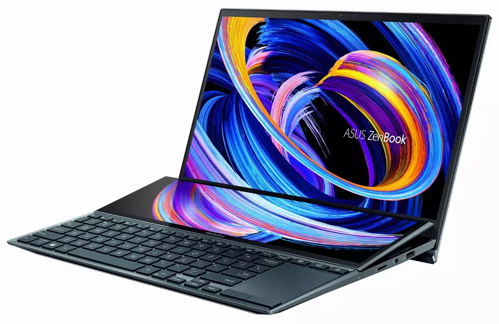 Лаптоп ASUS ZenBook Duo 14 UX482EA-WB513T - 90NB0S41-M02400