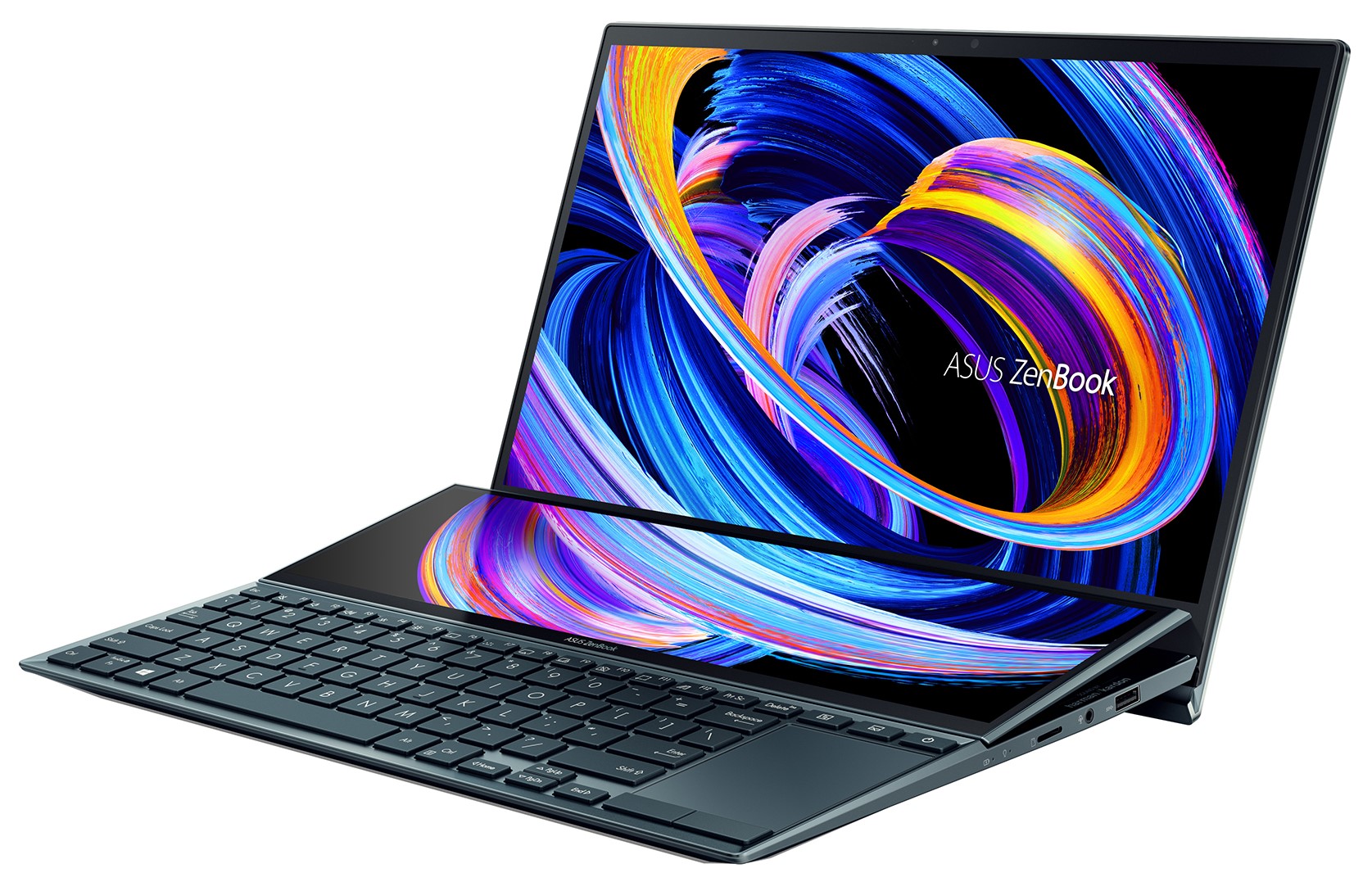 Лаптоп ASUS ZenBook Duo 14 UX482EA-WB513T - 90NB0S41-M02400
