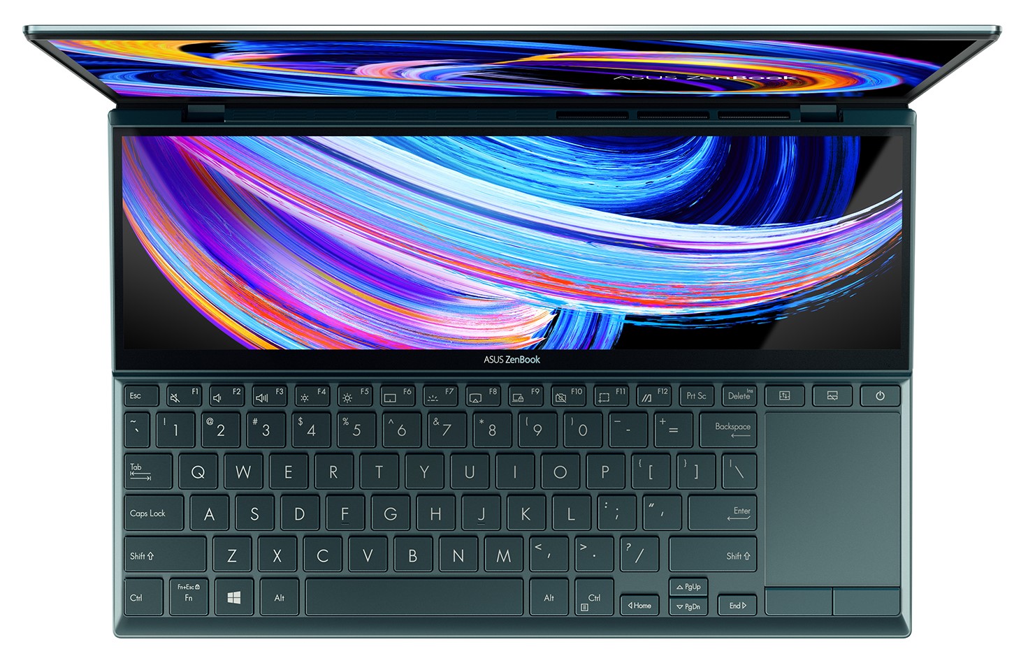 Лаптоп ASUS ZenBook Duo 14 UX482EA-WB513T - 90NB0S41-M02400