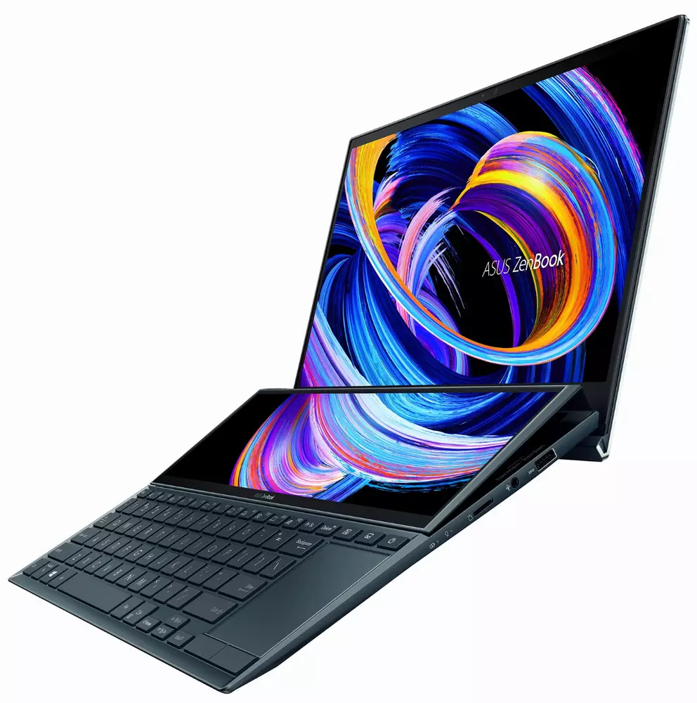 Лаптоп ASUS ZenBook Duo 14 UX482EA-WB513T - 90NB0S41-M02400