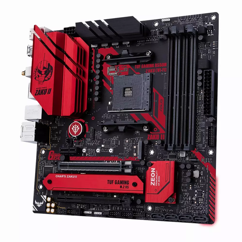 Дънна платка ASUS TUF GAMING B550M-ZAKU (WI-FI)