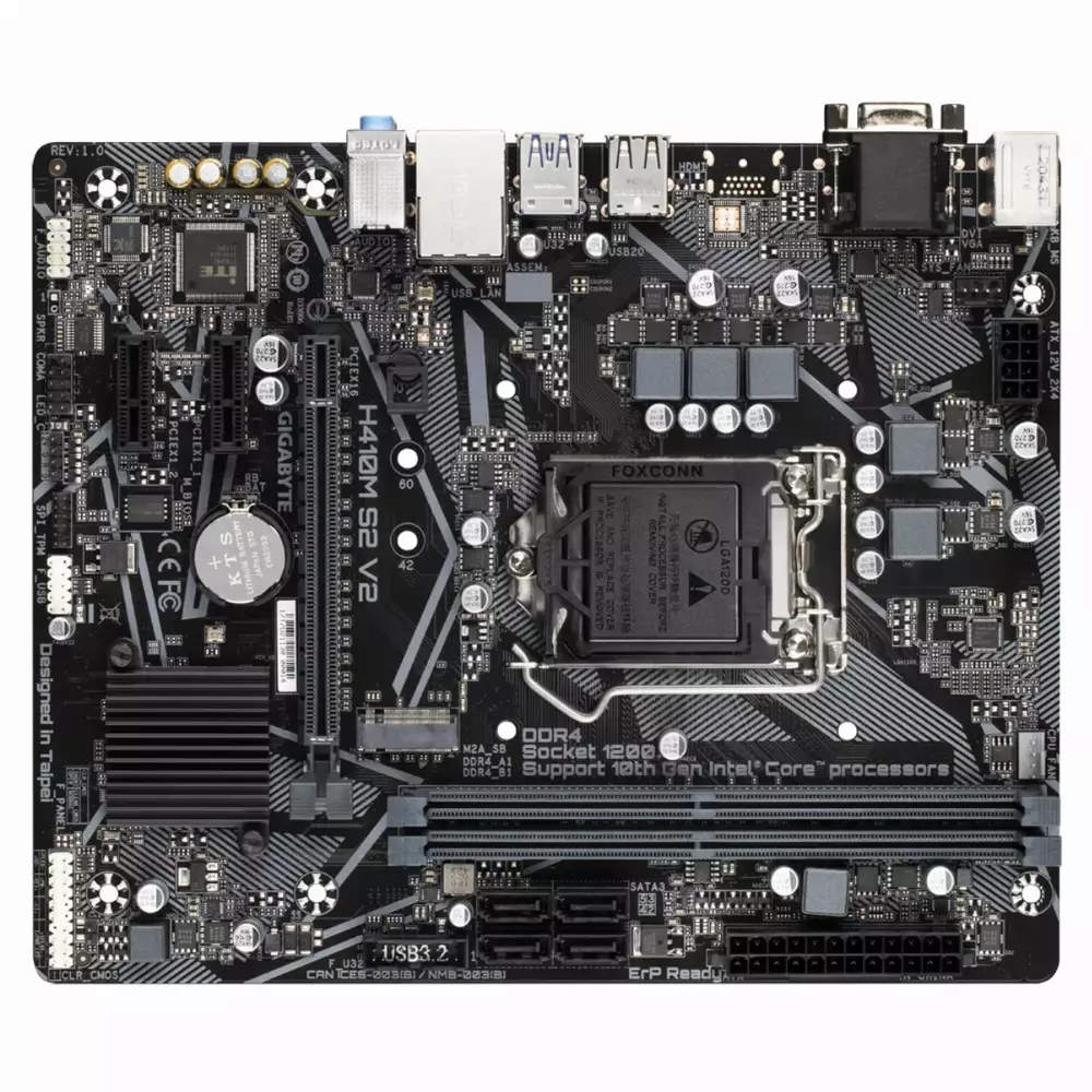 Дънна палтка Gigabyte H410M S2 V2